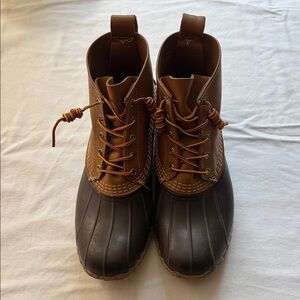 L.L. Bean Men's Two-Tone Rain Boots